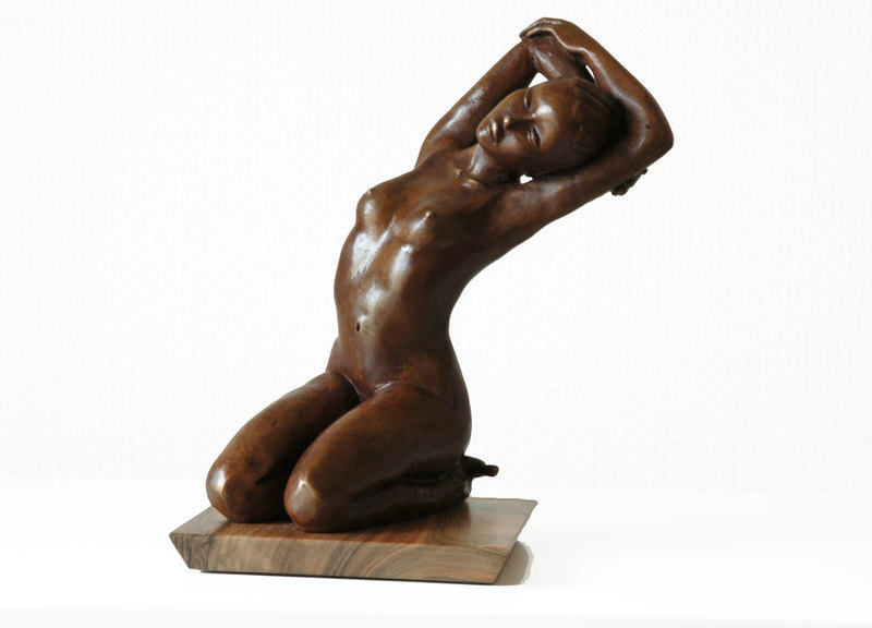 "Chrysalide" bronze  photo: Thierry Schoennenwald